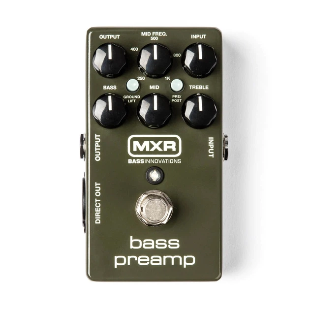 Педаль эффектов MXR BASS PREAMP - Фото 1 Педаль эффектов MXR BASS PREAMP - изображение 1
