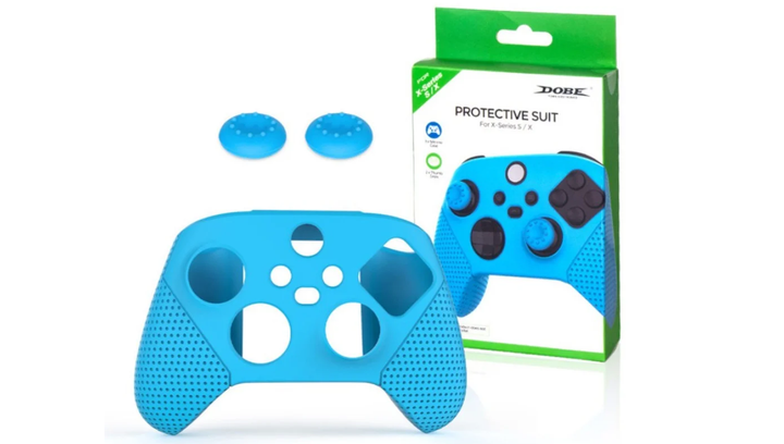 Чохол Силіконовий Dobe Xbox Series TYX-0626 Blue - зображення 2