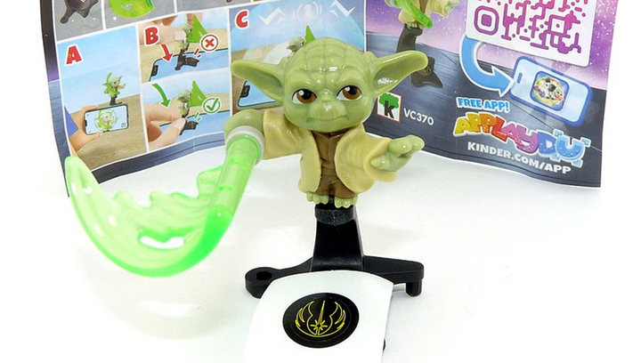 Набір Шоколадне Яйце 4шт Kinder Surprise Star Wars Зоряні Війни 20g - зображення 3