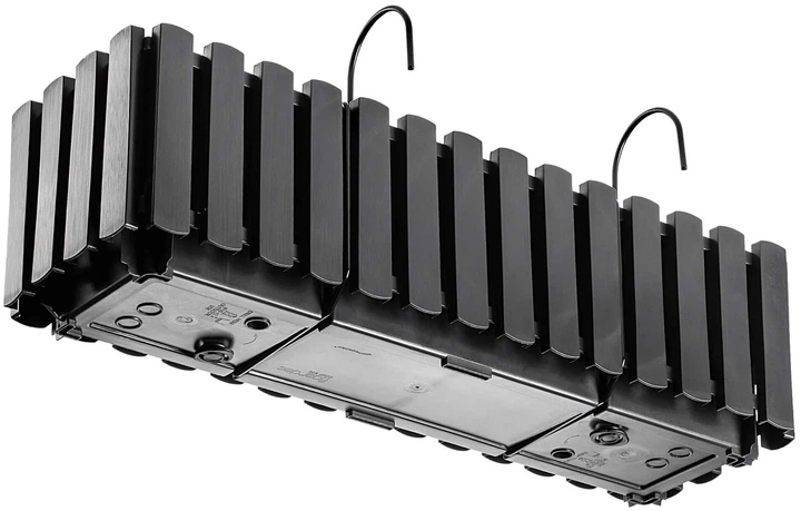 Skrzynia balkonowa Kadax Glifada 58 x 18 x 16.5 cm Antracyt (K8432) - obraz 3