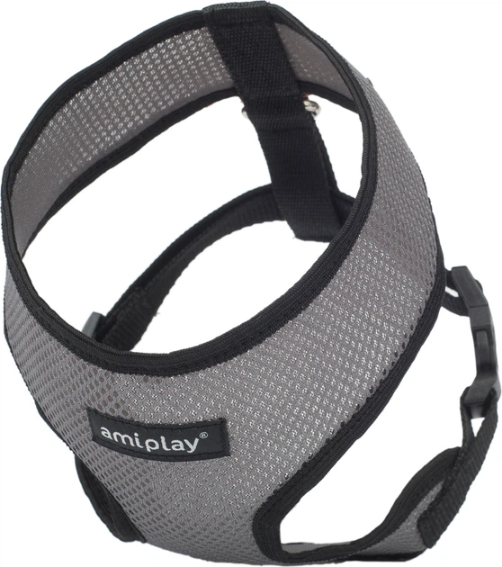 Шлейки для собак Amiplay Scout Air L Сірі (5907563248908) - зображення 2