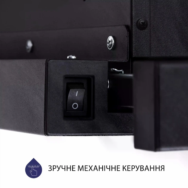 Кухонная вытяжка Minola HTL 6614 BL 1000 LED, черная мощная телескопическая вытяжка на кухню, 1000 куб.м. - изображение 5