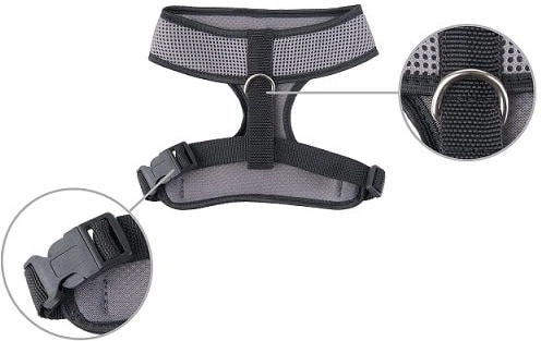 Szelki dla psów Amiplay Scout Air M Szare (5907563248854) - obraz 2