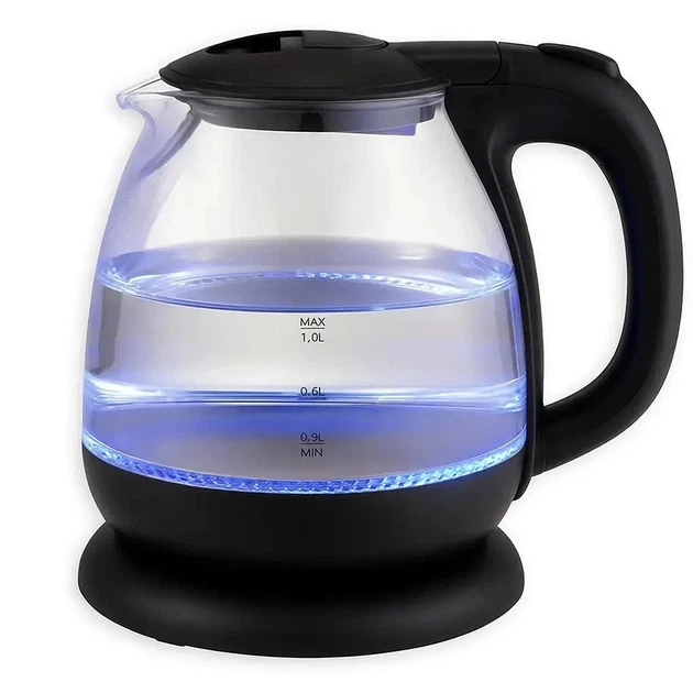 Електричний скляний чайник 1 л Domotec MS 7910 - зображення 2