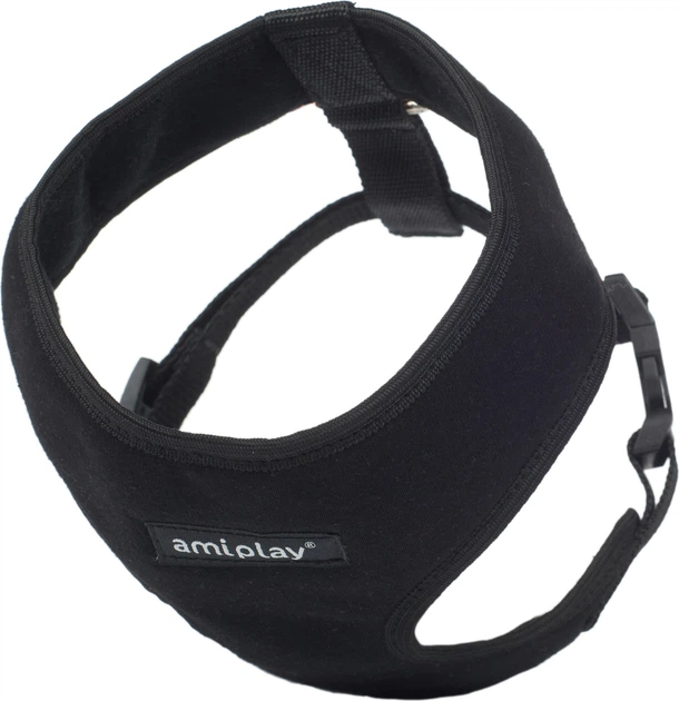 Шлейки для собак Amiplay Scout Denver M Чорні (5907563249097) - зображення 2