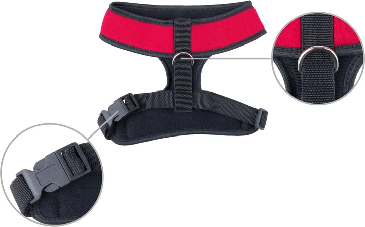 Шлейки для собак Amiplay Scout Denver S Червоні (5907563249066) - зображення 2