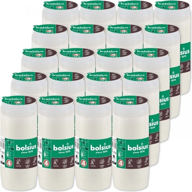 Wkład do zniczy olejowy Bolsius RC4 75H 20 szt (8717847177339) - obraz 2