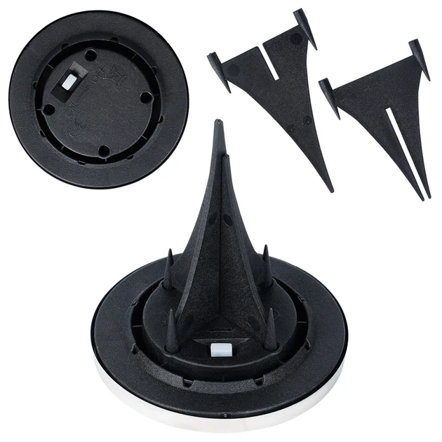 Світильник ґрунтовий сонячний Orion 489291 стальні вбивні 11.5 см 12 шт (5904316474164) - зображення 4