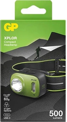 Latarka czołowa GP XPLOR PHR17 kompaktowa ładowalna (GPACTPHA7000) - obraz 4