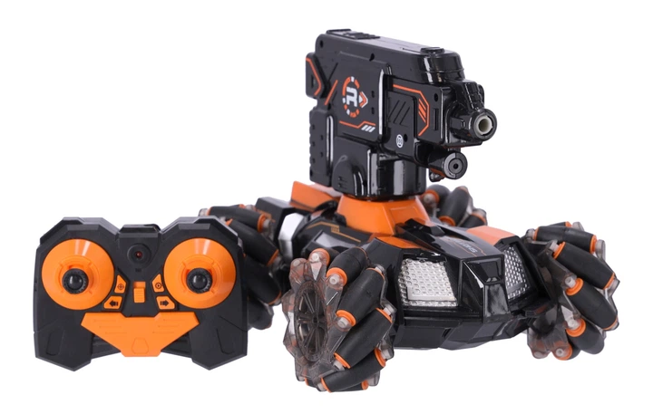 Samochód zdalnie sterowany Hedo ze strzelającymi kulami wodnymi UKC029 Pomarańczowy (5904041139345) - obraz 3