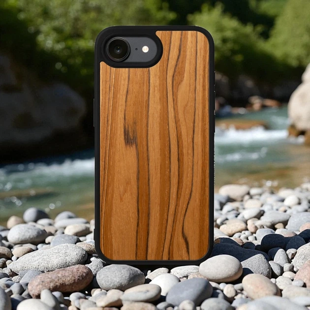 Накладка SkinBacker Wood для Apple iPhone 16е Римская оливка (80159) - изображение 2
