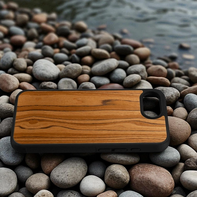 Накладка SkinBacker Wood для Apple iPhone 16е Римская оливка (80159) - изображение 5