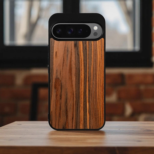 Накладка SkinBacker Wood для Google Pixel 9 Pro XL Палисандр (80160) - Фото 2 Накладка SkinBacker Wood для Google Pixel 9 Pro XL Палисандр (80160) - изображение 2