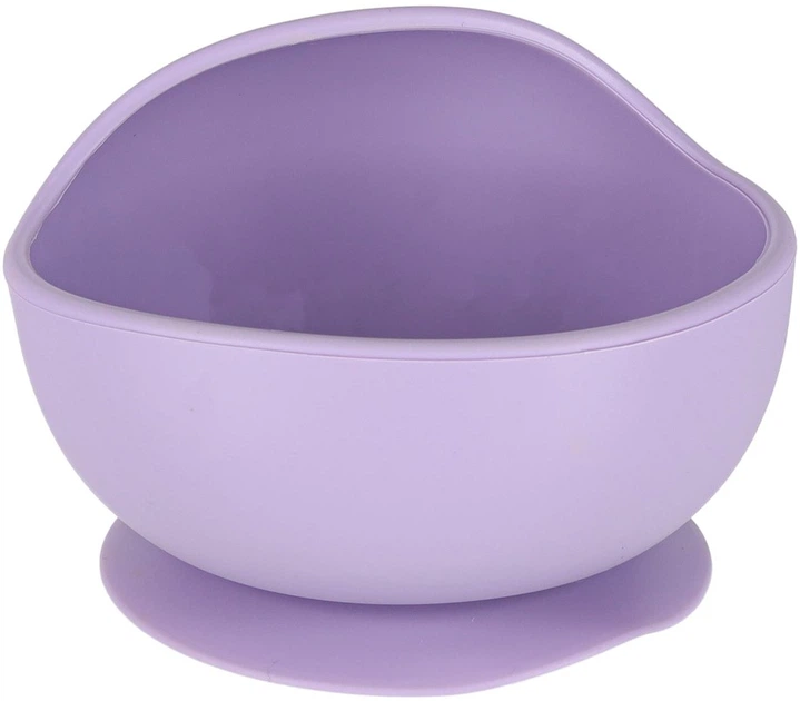 Zestaw naczyń dla dzieci Kik silikonowe misiek fioletowy  8 szt (5903039767928) - obraz 6
