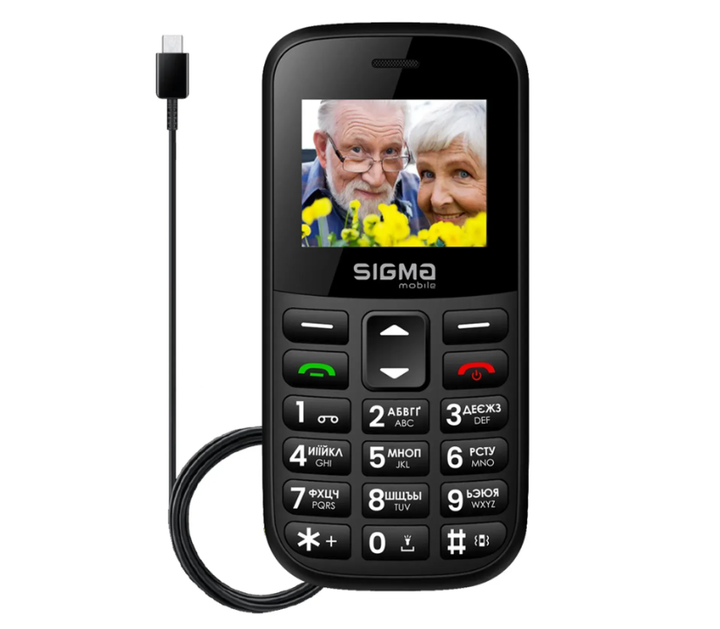 Мобильный телефон Sigma Comfort 50 CF115 Easy Black - изображение 2