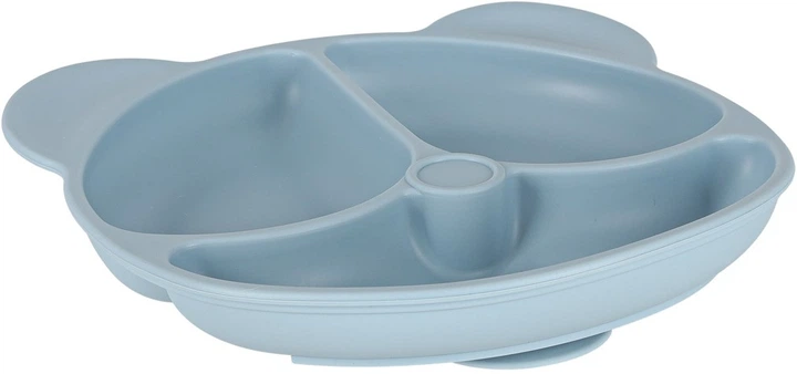 Zestaw naczyń dla dzieci Kik silikonowe misiek niebieski 8 szt (5903039767935) - obraz 3