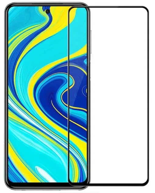 Захисне скло 5D Xiaomi Redmi Note 9S/9 Pro/9 Pro Max Poco X3 Black - Фото 1 Захисне скло 5D Xiaomi Redmi Note 9S/9 Pro/9 Pro Max Poco X3 Black - зображення 1
