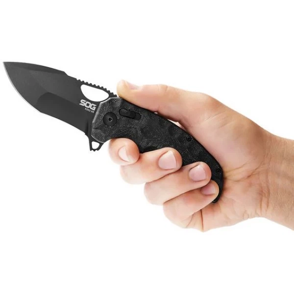 Нож SOG Kiku XR Black (1033-SOG 12-27-02-57) - изображение 2