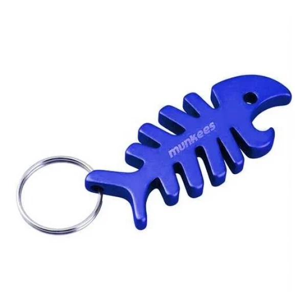 Брелок Munkees Fish Bone Dark Blue (1012-3428-DB) - Фото 1 Брелок Munkees Fish Bone Dark Blue (1012-3428-DB) - зображення 1