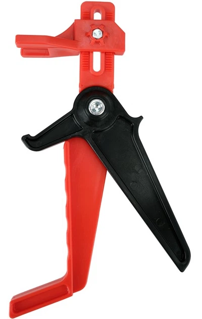 Система вирівнювання плитки Yato YT-36931 Y 1 мм Набір 100 шт + 50 шт + 50 шт + щипці (5906083124983) - зображення 2