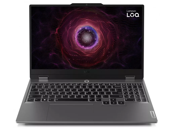 Ноутбук Lenovo LOQ 15AHP9 15,6" IPS 1920x1080 144 Гц / AMD Ryzen 7 8845HS / NVIDIA GeForce RTX 4060 / RAM 16 ГБ / DDR5 / SSD 1000 ГБ / Windows 11 Home / 2,38 кг (83DX00AVUS) - Фото 1 Ноутбук Lenovo LOQ 15AHP9 15,6" IPS 1920x1080 144 Гц / AMD Ryzen 7 8845HS / NVIDIA GeForce RTX 4060 / RAM 16 ГБ / DDR5 / SSD 1000 ГБ / Windows 11 Home / 2,38 кг (83DX00AVUS) - зображення 1
