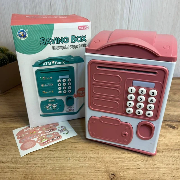 Копилка-сейф для детей "Saving Box" - Фото 2 Копилка-сейф для детей "Saving Box" - изображение 2