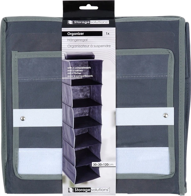 Органайзер підвісний до шафи Storage Solutions 6 полиць (8721037028462) - зображення 2