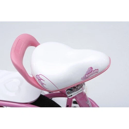 Детский двухколесный велосипед для девочки Royal Baby Little Swan Steel 16 дюймов RB16-18 с корзиной (Розовый) - изображение 3