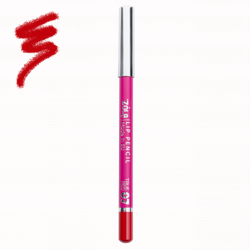 ZOLA Олівець для губ Lip Pencil 07 True Red - Фото 1 ZOLA Олівець для губ Lip Pencil 07 True Red - зображення 1