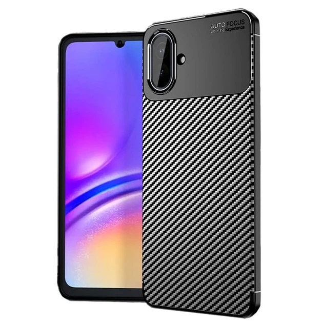 Чехол Fiji Ultimate Carbon для Samsung Galaxy A07 (A075) противоударный бампер черный - Фото 1 Чехол Fiji Ultimate Carbon для Samsung Galaxy A07 (A075) противоударный бампер черный - изображение 1