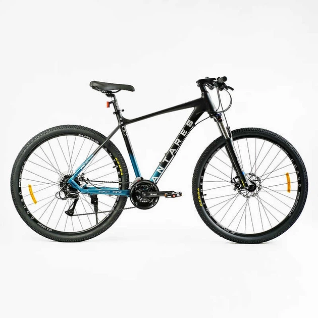 Велосипед Спортивний 29 дюймів Corso ANTARES AR-940 обладнання Shimano алюмінієва рама 21 дюйм 24 швидкість. Blue and Black (138291) - Фото 1 Велосипед Спортивний 29 дюймів Corso ANTARES AR-940 обладнання Shimano алюмінієва рама 21 дюйм 24 швидкість. Blue and Black (138291) - зображення 1