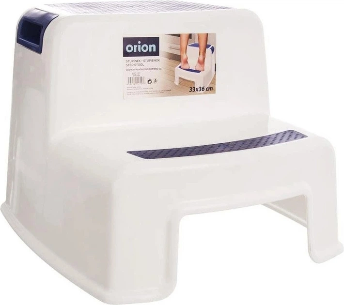 Schodek antypoślizgowy Orion 36 x 33 x 26.5 cm Biały (8592381161576) - obraz 2