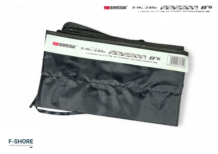 Спиннинг карбоновый для хищной рыбы Siweida Amazon 5-19g 2.65 m (2750907) - изображение 8