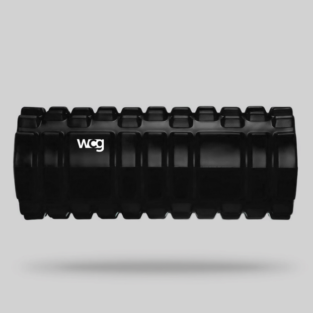Массажный ролик WCG K1, 33×14 см, EVA с сердечником ABS, чёрный, нагрузка до 300 кг - Фото 2 Массажный ролик WCG K1, 33×14 см, EVA с сердечником ABS, чёрный, нагрузка до 300 кг - изображение 2