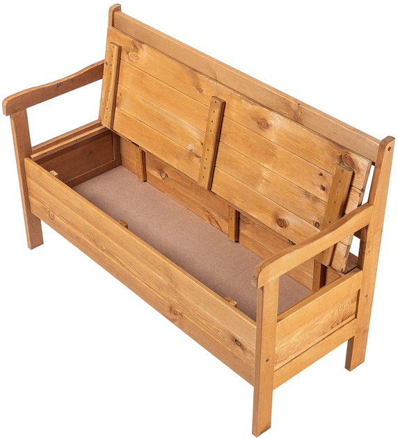 Ławka ogrodowa ze skrzynią Kadax K8817 - obraz 3