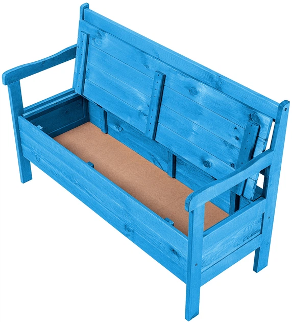 Ławka ogrodowa ze skrzynią Kadax Gravet K10077 - obraz 4