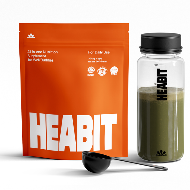 Функціональний напій HEABIT Start Kit: 1 паковання, пляшка та