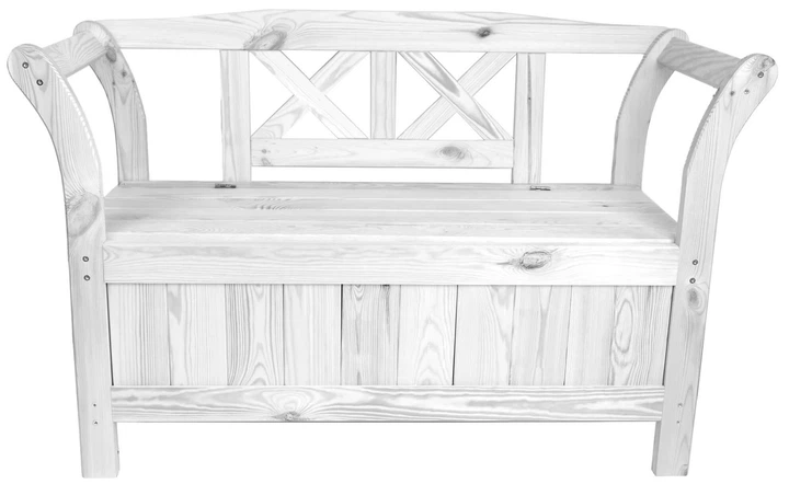 Ławka ogrodowa ze skrzynią Kadax Rosay K10076 - obraz 2