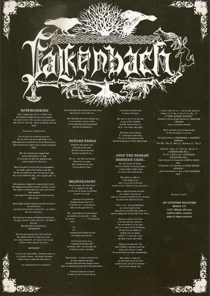 Вінілова платівка Falkenbach - ...En Their Medh Riki Fara… - Б/У - Фото 3 Вінілова платівка Falkenbach - ...En Their Medh Riki Fara… - Б/У - изображение 3
