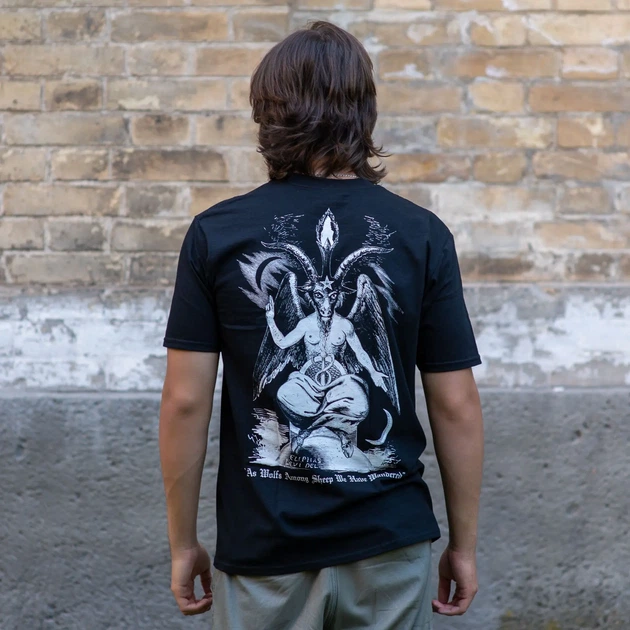 Футболка Darkthrone - Baphomet чорна L - Фото 2 Футболка Darkthrone - Baphomet чорна L - изображение 2