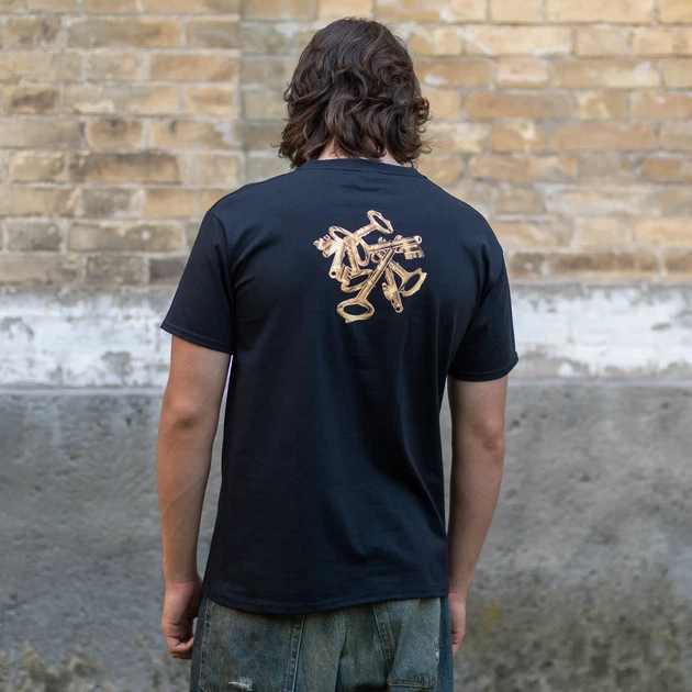 Футболка Helloween - Keeper Of The Seven Keys чорна S - Фото 2 Футболка Helloween - Keeper Of The Seven Keys чорна S - изображение 2