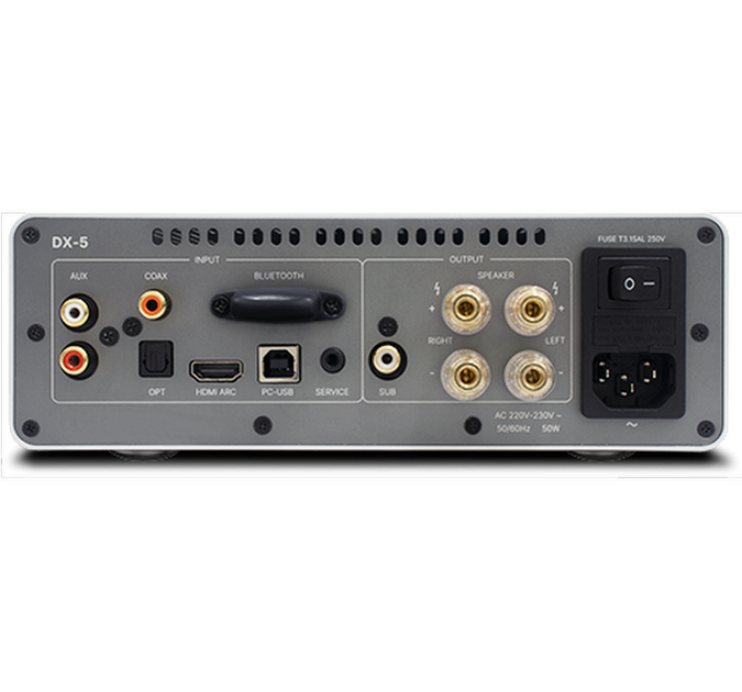 Підсилювач Rotel DX5 Black - зображення 4