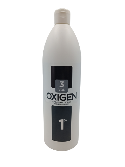 Окислитель кремообразный OXIGEN CREAM 1% 3 vol 1000 мл - Фото 1 Окислитель кремообразный OXIGEN CREAM 1% 3 vol 1000 мл - изображение 1