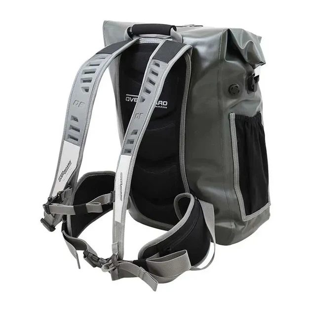 Герморюкзак OverBoard OB1205GRY-EU TrekDry Backpack 30 л - сірий - изображение 4