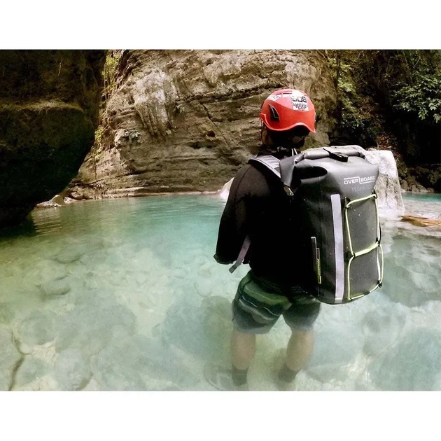 Герморюкзак OverBoard OB1205GRY-EU TrekDry Backpack 30 л - сірий - изображение 10