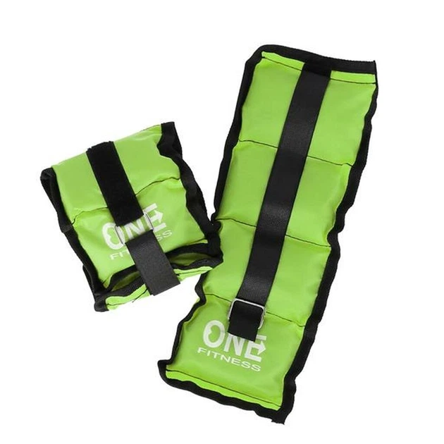 Вагові подушки WW02 2 x 1.5 KG ONE FITNESS - зелені - изображение 2