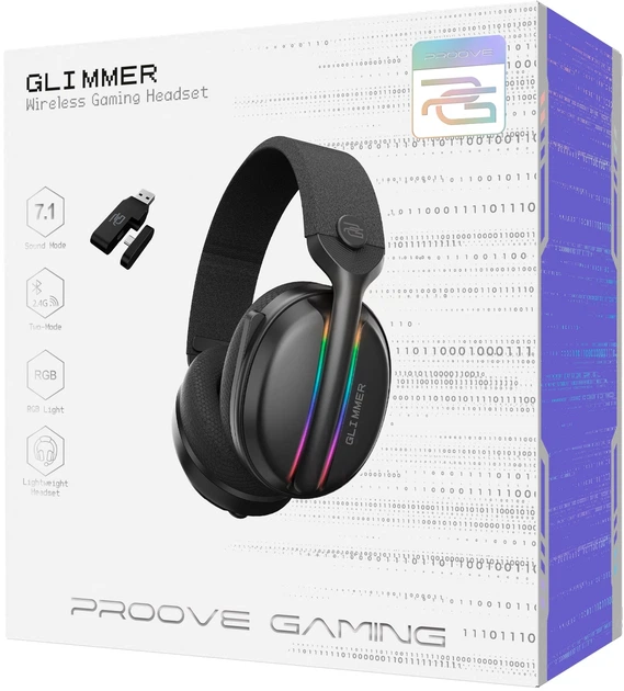 Навушники Proove Gaming Glimmer (APP) Black/purple (642250569) - Фото 14 Навушники Proove Gaming Glimmer (APP) Black/purple (642250569) - зображення 14