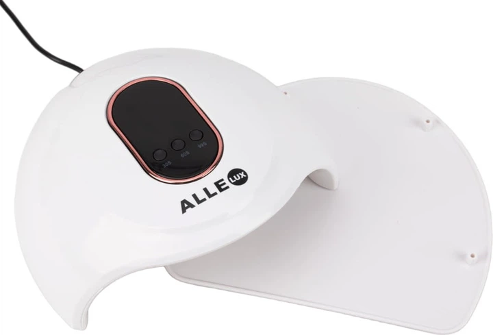 Lampa do paznokci UV/LED do lakierów hybrydowych AlleLux T15 Biała (293176) - obraz 5