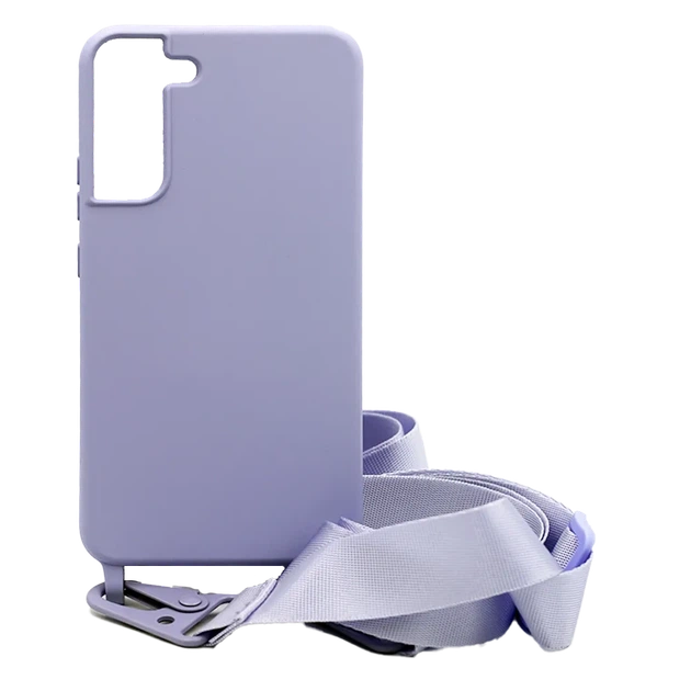 Чохол Molan Silicone Strap для Samsung S21 SM-G991B Viola - Фото 1 Чохол Molan Silicone Strap для Samsung S21 SM-G991B Viola - изображение 1