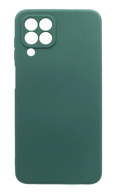 Чохол Molan Silicone для Samsung M33 SM-M336B Green - Фото 1 Чохол Molan Silicone для Samsung M33 SM-M336B Green - зображення 1